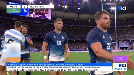 25/11/2024 - ICI Matin France Bleu Azur en vidéo