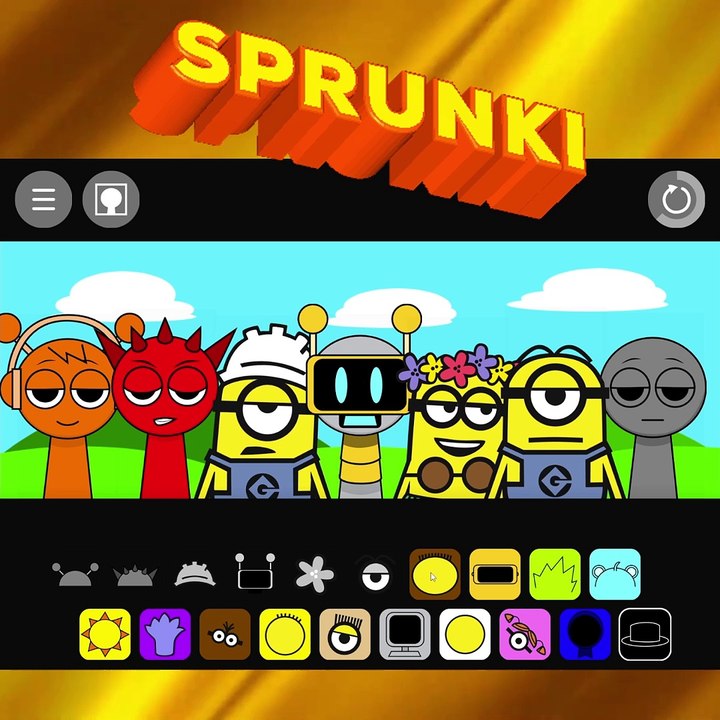 Sprunki Banana Edition Mod [Part 1️⃣] {MINIONS MOD} 🤓 #funny #memes #animation #sprunki #meme