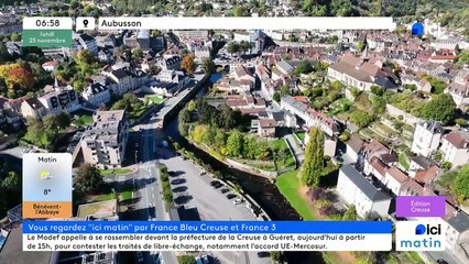 25/11/2024 - ICI Matin France Bleu Creuse en vidéo