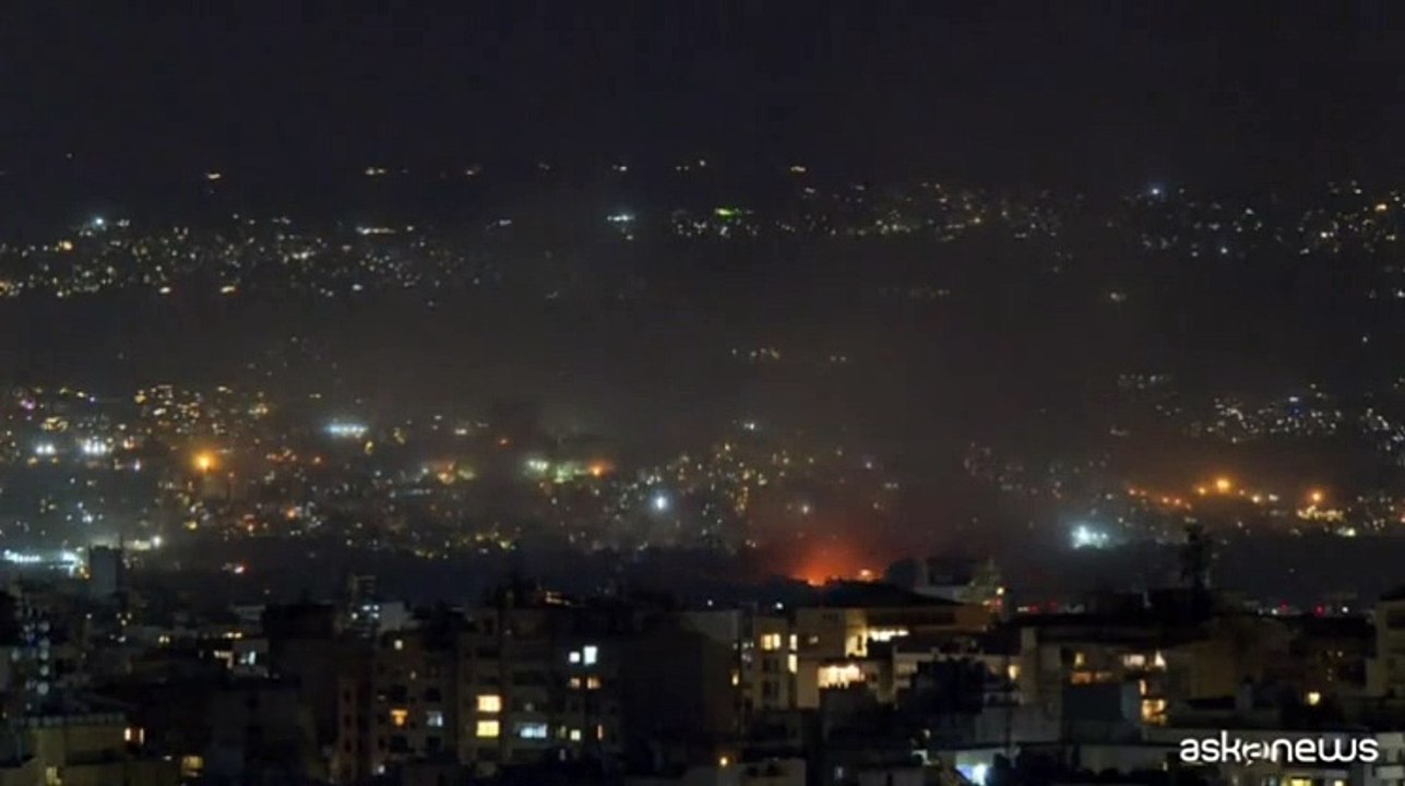 Libano, nuovi attacchi israeliani contro quartiere sud Beirut