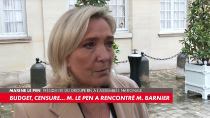 Marine Le Pen : «Il y a une série d'économies à faire»