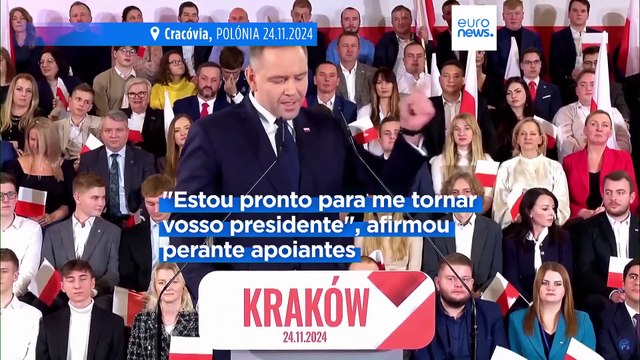Partido da oposição na Polónia escolhe historiador Karol Nawrocki para candidato presidencial
