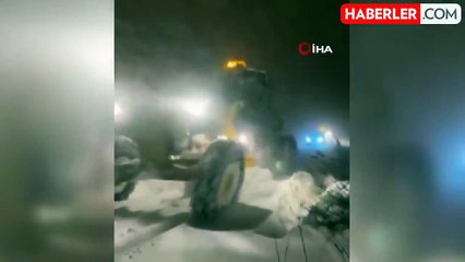 Börek Yeme Umutları Karla Kapanan Yolda Kaldı