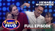 Family Feud: CUTESY KIDS NG MGA KAPUSO ARTISTS, GAME NA GAME SA HULAAN! (Nov 24, 2024) (Full Ep 614)