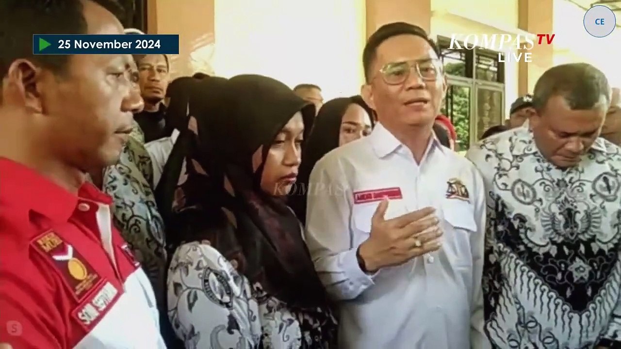 Tangis Guru Supriyani usai Divonis Bebas Terkait Kasus Dugaan Penganiayaan Siswa di Konawe Selatan