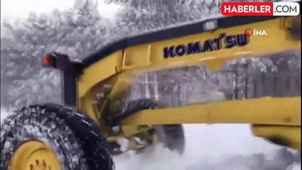 Karabük'te Kar Yağışı Sonrası 182 Köy Yolu Ulaşıma Kapandı