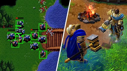 Warcraft 1-3 Remastered im Grafikvergleich - Original vs. 2024-Remaster