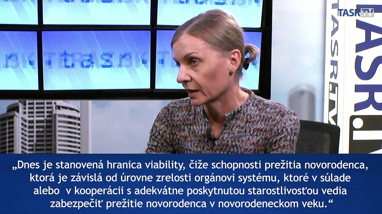 VALENTÍKOVÁ: Aj 500 gramový novorodenec má šancu prežiť