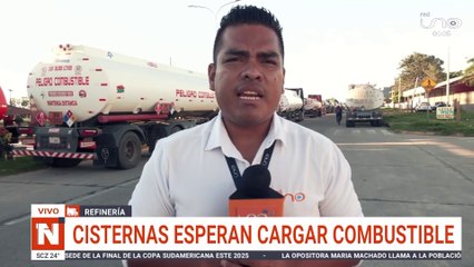 SCZ CONVOY DE CISTERNAS ESPERAN CARGAR COMBUSTIBLES Y ABASTECER A LA CIUDAD_1