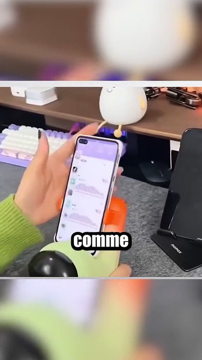 Cet objet permet d’embrasser à distance