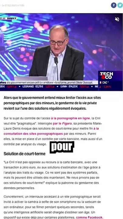 Les sites pour adultes devront scanner votre visage