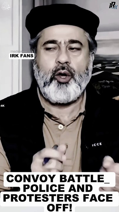 Imran Khan VLOG  | Convoy battle_ Police and protesters face off!