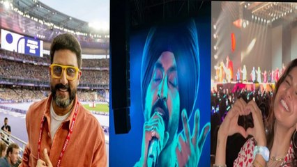 Abhishek से linkup की खबरों के बीच Diljit Dosanjh के concert में पहुंची Nimrat किया जमकर dance !