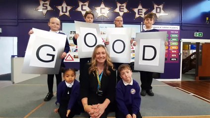 Jubilee academy,  Walsall, celebrate a good Ofsted