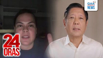 PBBM kay VP Sara - ‘Yang ganyang kriminal na pagtatangka ay ‘di dapat pinapalampas. ‘Yan ay aking papalagan; Ang katotohanan ay “di dapat i-tokhang | 24 Oras