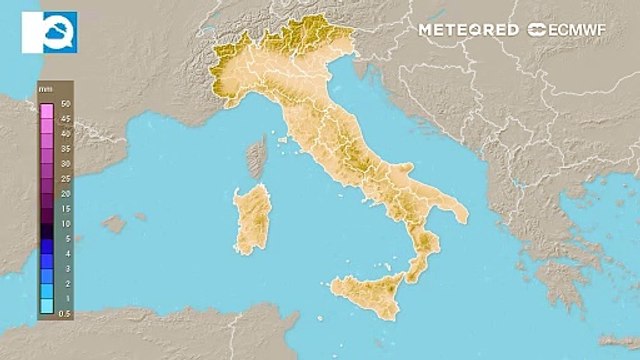 Ecco dove pioverà in Italia in settimana