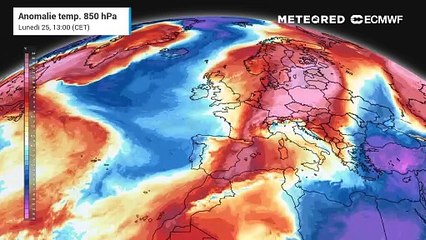 Anomalie temperature