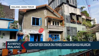 Kedai Kopi ini Beri Diskon jika Pembeli Gunakan Bahasa Malangan