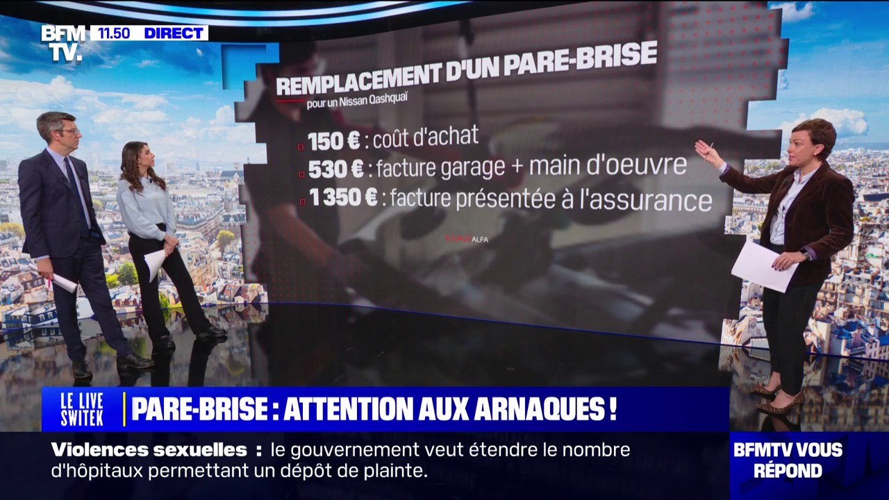 Remplacement de pare-brise: comment se méfier des arnaques? BFMTV répond à vos questions
