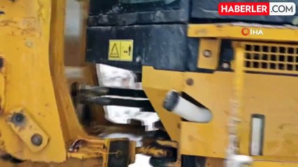 Artvin'de Kar Yağışı Nedeniyle Kapalı Köy Yolları İçin Çalışmalar Devam Ediyor