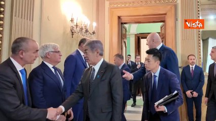 Difesa, Crosetto firma accordo Italia - Giappone con ministro esteri Takeshi Iwaya