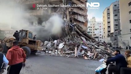 No Comment: Israele colpisce violentemente i sobborghi meridionali di Beirut