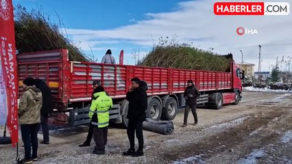 Karaman'da Üreticilere 45 Bin Fidan Dağıtıldı