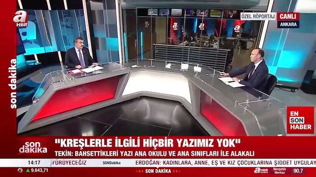 Milli Eğitim Bakanı Yusuf Tekin, CHP'nin kreş iddiasına cevap verdi