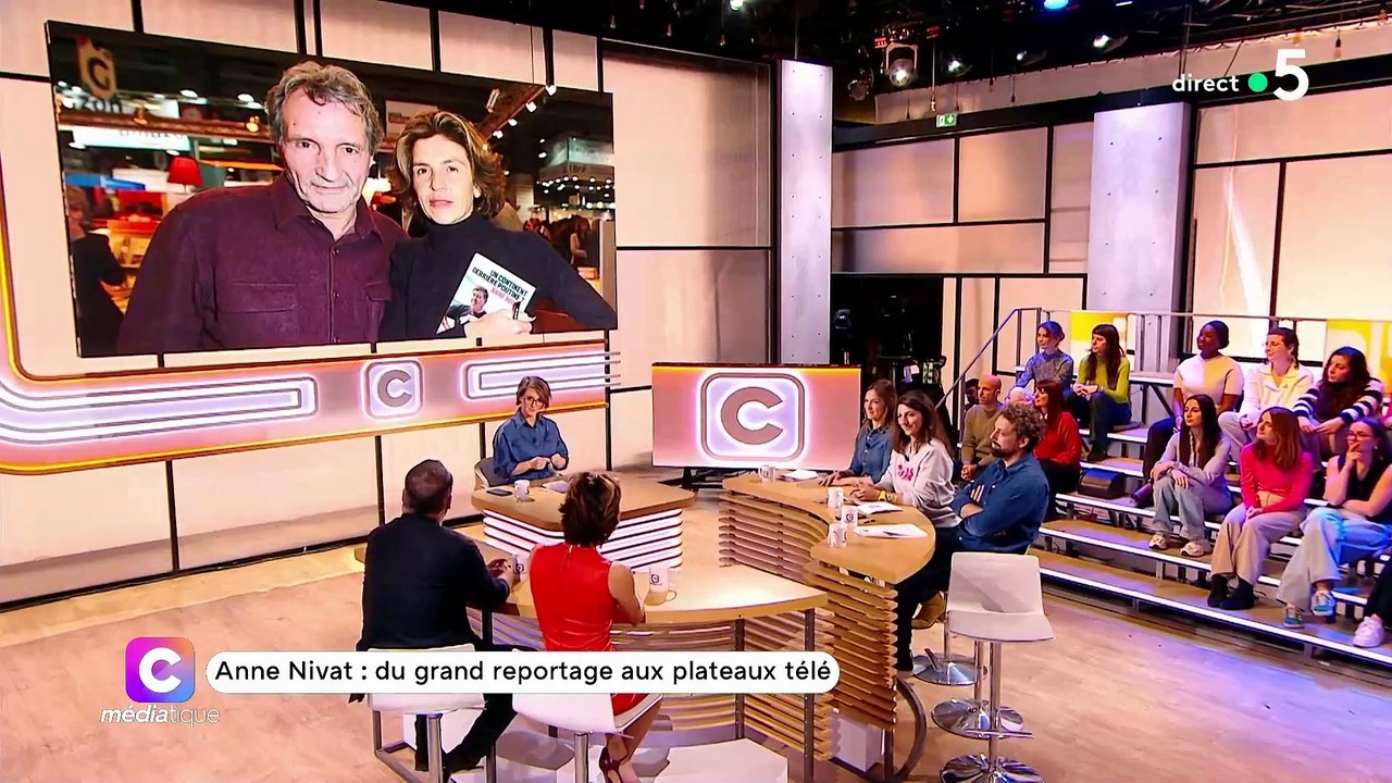 La journaliste Anne Nivat agacée après une question sur son mari Jean-Jacques Bourdin sur France 5: "On n'a plus besoin d'être définies par ce que disent de nous nos maris" - Regardez