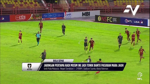 Jaringan Hadi Fayyadh yang pertama musim ini jadi tonik terbaik untuk PDRM melangkah jauh di Piala Malaysia