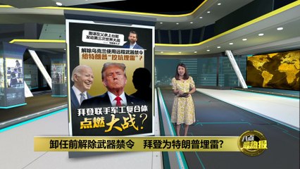 拜登卸任前放宽武器禁令，或引发第三次世界大战⚠️