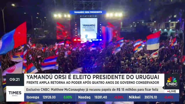 Yamandú Orsi é eleito presidente do Uruguai; Mariana Almeida opina
