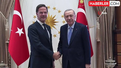 Cumhurbaşkanı Erdoğan, NATO Genel Sekreteri Rutte'yi kabul etti