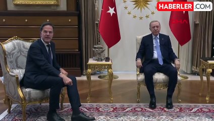 Cumhurbaşkanı Erdoğan, NATO Genel Sekreteri Rutte'yi kabul etti