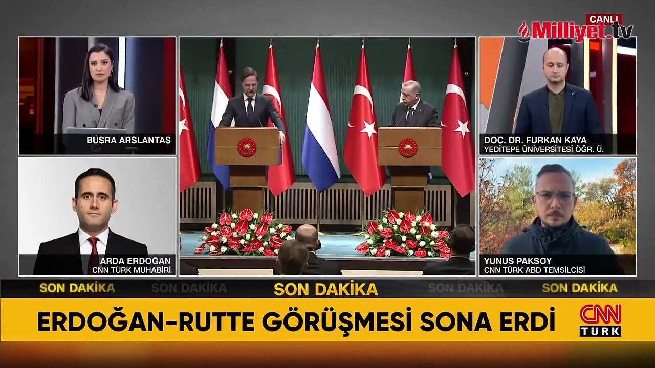 Cumhurbaşkanı Erdoğan, NATO Genel Sekreteri Rutte'yi kabul etti
