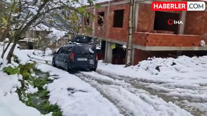 Giresun'da Kar Tatili Çocukları Sevindirdi