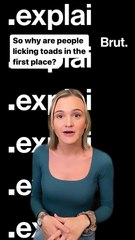 "Refrain from licking toads"