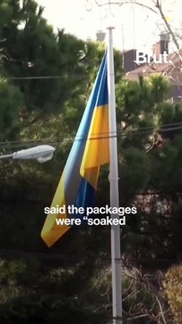 Blood-soaked packages delivered to Ukrainian embassies