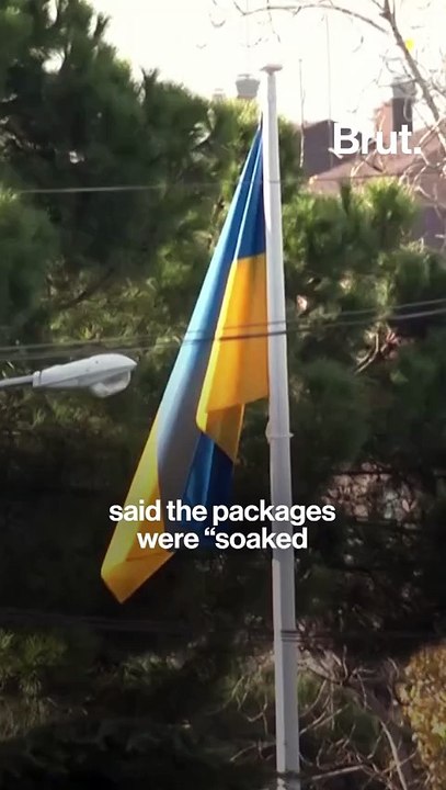 "Blood-soaked" packages delivered to Ukrainian embassies