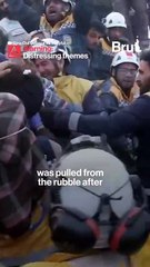 Rescues in Syria and Turkey