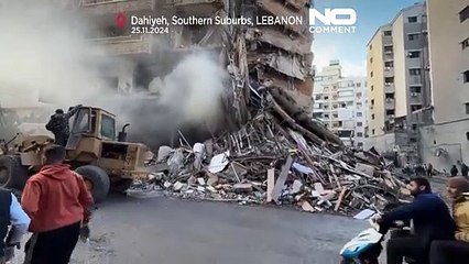 No Comment : Israël frappe violemment la banlieue sud de Beyrouth