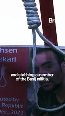 Iranian government publicly executes protester