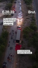 50 migrants found dead in San Antonio tractor-trailer