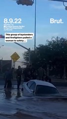 Dramatic sinkhole rescue in Texas