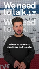 Murderer memorabilia on eBay