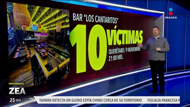 Suman 22 víctimas mortales por los 3 ataques a bares en México