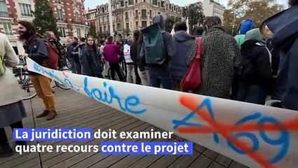 A69: manifestation pendant que la justice examine une possible suspension du chantier