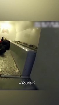 Footage shows man was paralyzed while in a police van
