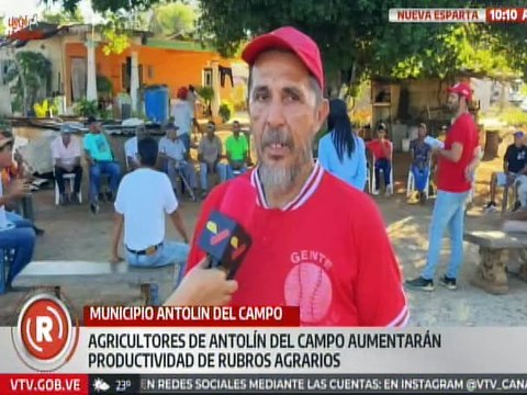 Nueva Esparta | Agricultores debaten mejoras para la optimización de rubros agrarios