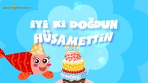 İyi ki Doğdun HÜSAMETTİN - İsme Özel Kırmızı Balık Doğum Günü Şarkısı